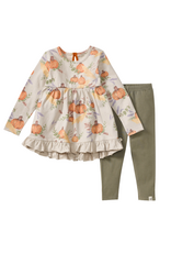Burt's Bees Autumn Feels Toddler Tunic Set
