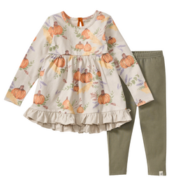 Burt's Bees Autumn Feels Infant Tunic Set