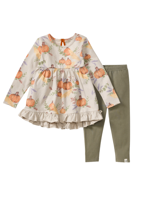 Burt's Bees Autumn Feels Infant Tunic Set