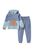 Burt's Bees Color Blocked Toddler Sweatshirt Set