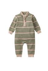Burt's Bees Holland Stripe Infant Jumpsuit