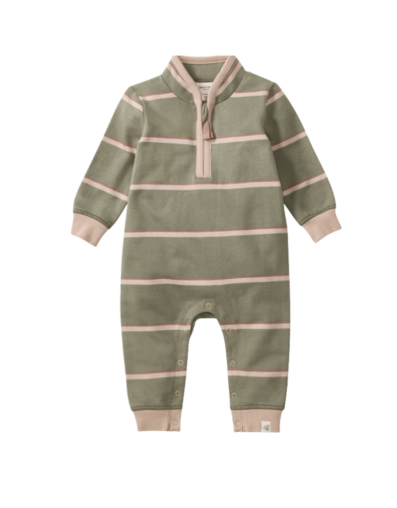 Burt's Bees Holland Stripe Infant Jumpsuit
