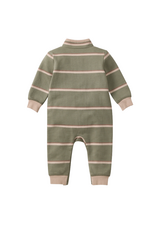 Burt's Bees Holland Stripe Infant Jumpsuit
