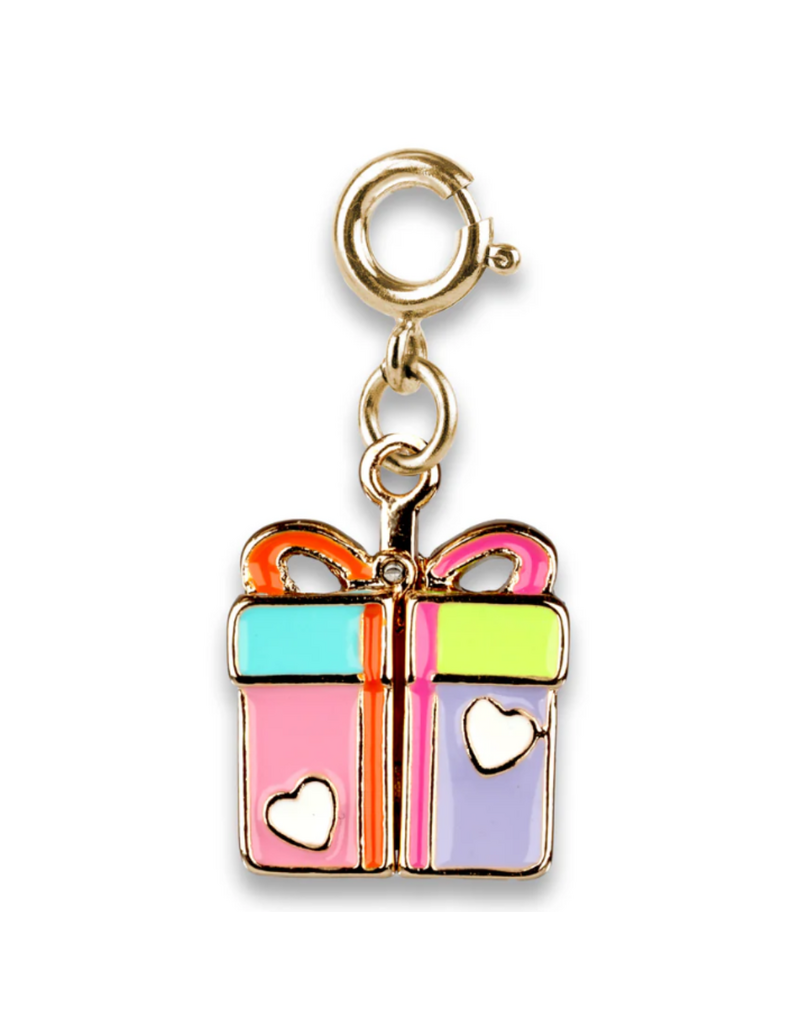CHARM IT! Gold Surprise Inside B-Day Gift Charm