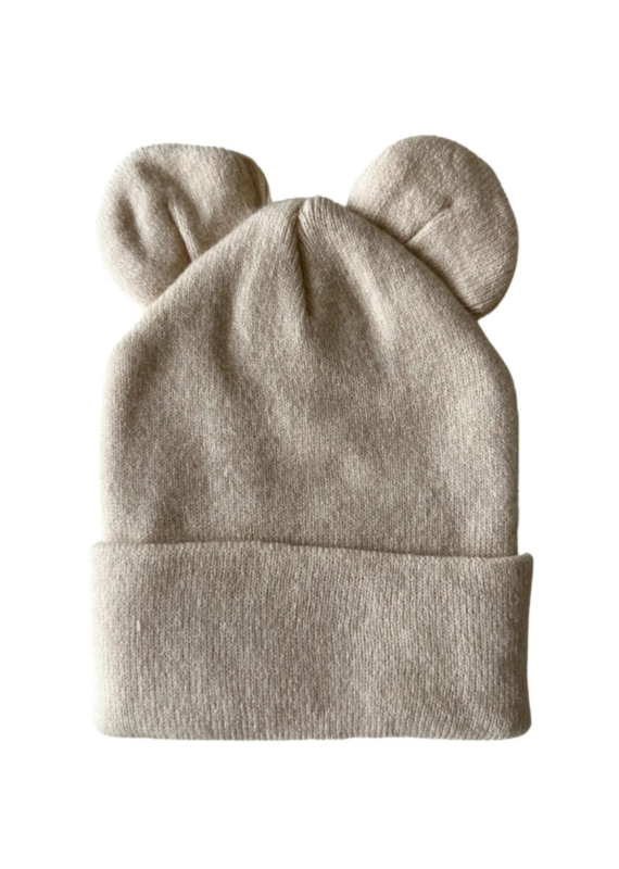 Spearment Love Baby's First Hat,  Sand Bear NB