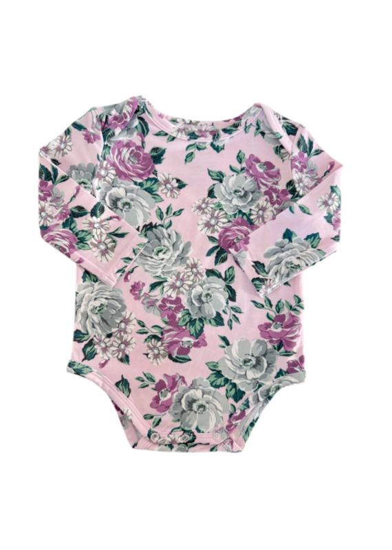 Spearment Love Long Sleeve Bodysuit Blissful Blossoms