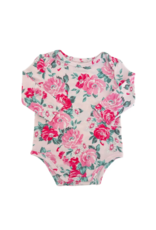 Spearment Love Long Sleeve Bodysuit Pink Splendor