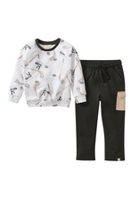 Burt's Bees Hockey Season Sweatshirt & Pants Set