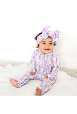 Gigi and Max Avani Ruffle Zip Bamboo One Piece Floral