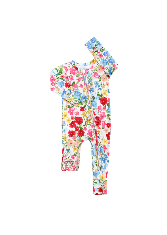 Gigi and Max Kaylee Ruffle Zip Bamboo One Piece