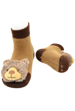 Boogie Toes Grizzly Bear Rattle Sock 0-12m