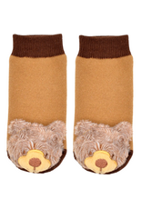 Boogie Toes Grizzly Bear Rattle Sock 0-12m