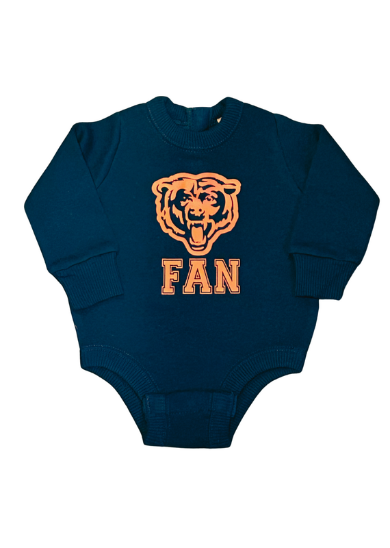 Bows & Babes Bears Fan Onesie Sweatshirt