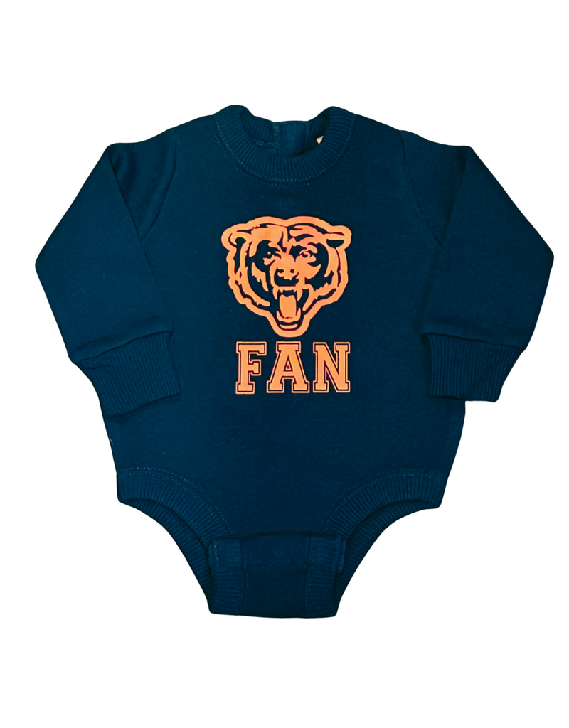 Bows & Babes Bears Fan Onesie Sweatshirt