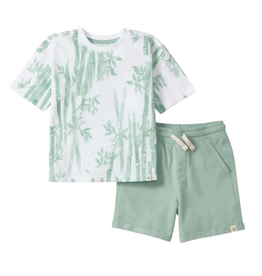 Burt's Bees Bamboo Forest Tee & Shorts Set