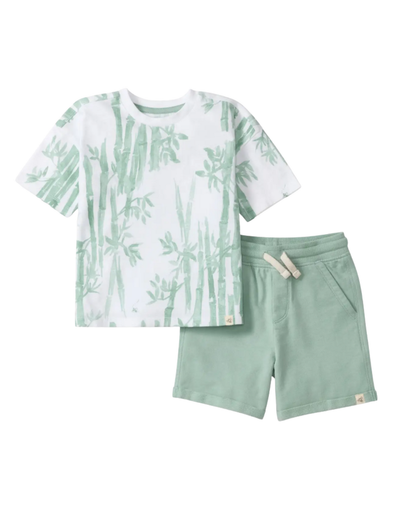Burt's Bees Bamboo Forest Tee & Shorts Set