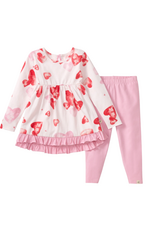 Burt's Bees I Heart You Tunic & Pants Set
