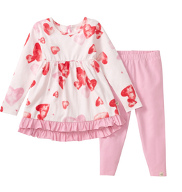 Burt's Bees I Heart You Tunic & Pants Set