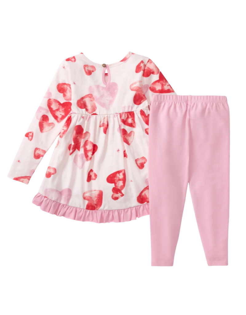 Burt's Bees I Heart You Tunic & Pants Set