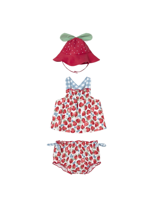 Red Strawberry Swimsuit