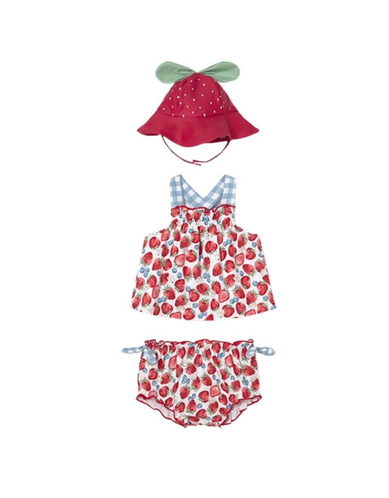 Red Strawberry Swimsuit