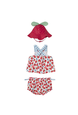 Red Strawberry Swimsuit