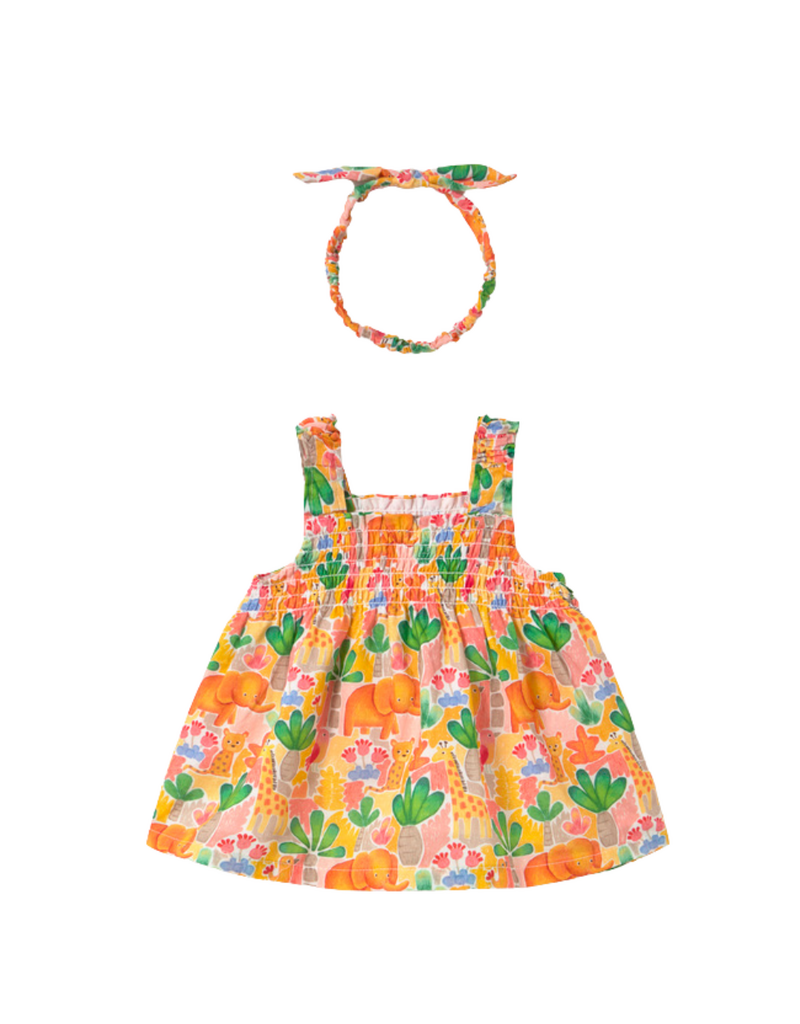 Jungle Dress with Headband