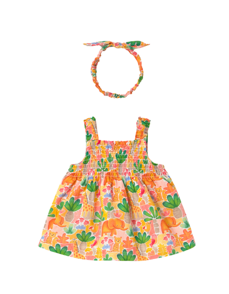 Jungle Dress with Headband