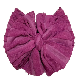 rockin royalty Berry Ruffled Headband