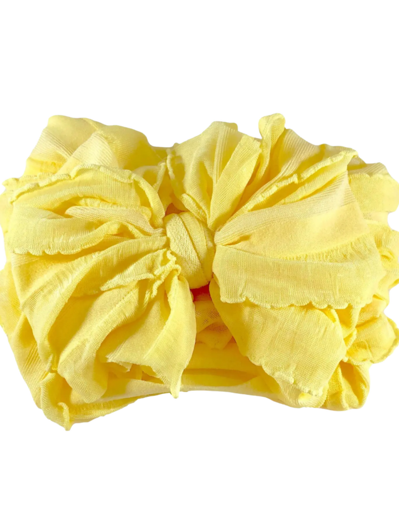 rockin royalty Buttercup Ruffled Headband