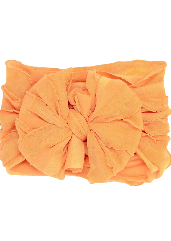 rockin royalty Dreamsicle Ruffled Headband