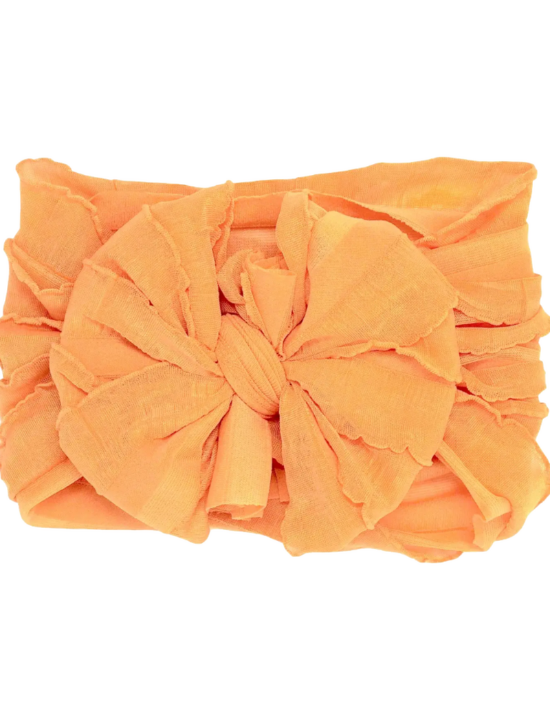 rockin royalty Dreamsicle Ruffled Headband