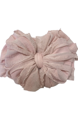 rockin royalty Paris Pink Ruffled Headband