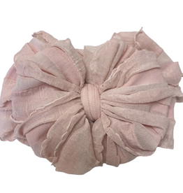 rockin royalty Paris Pink Ruffled Headband