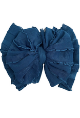 rockin royalty Teal Ruffled Headband