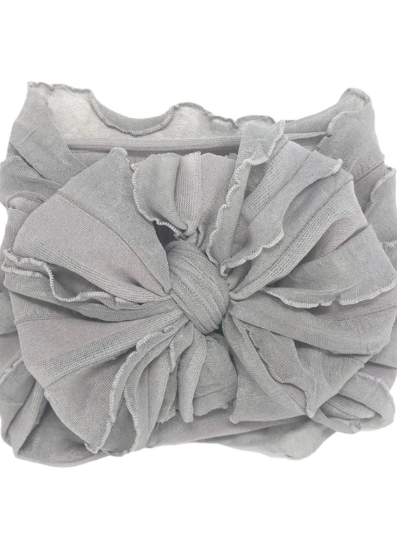 rockin royalty Sterling Ruffled Headband