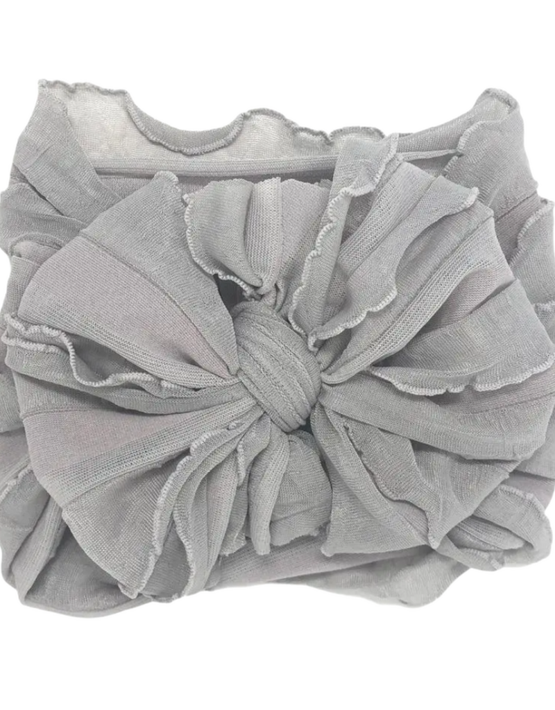 rockin royalty Sterling Ruffled Headband