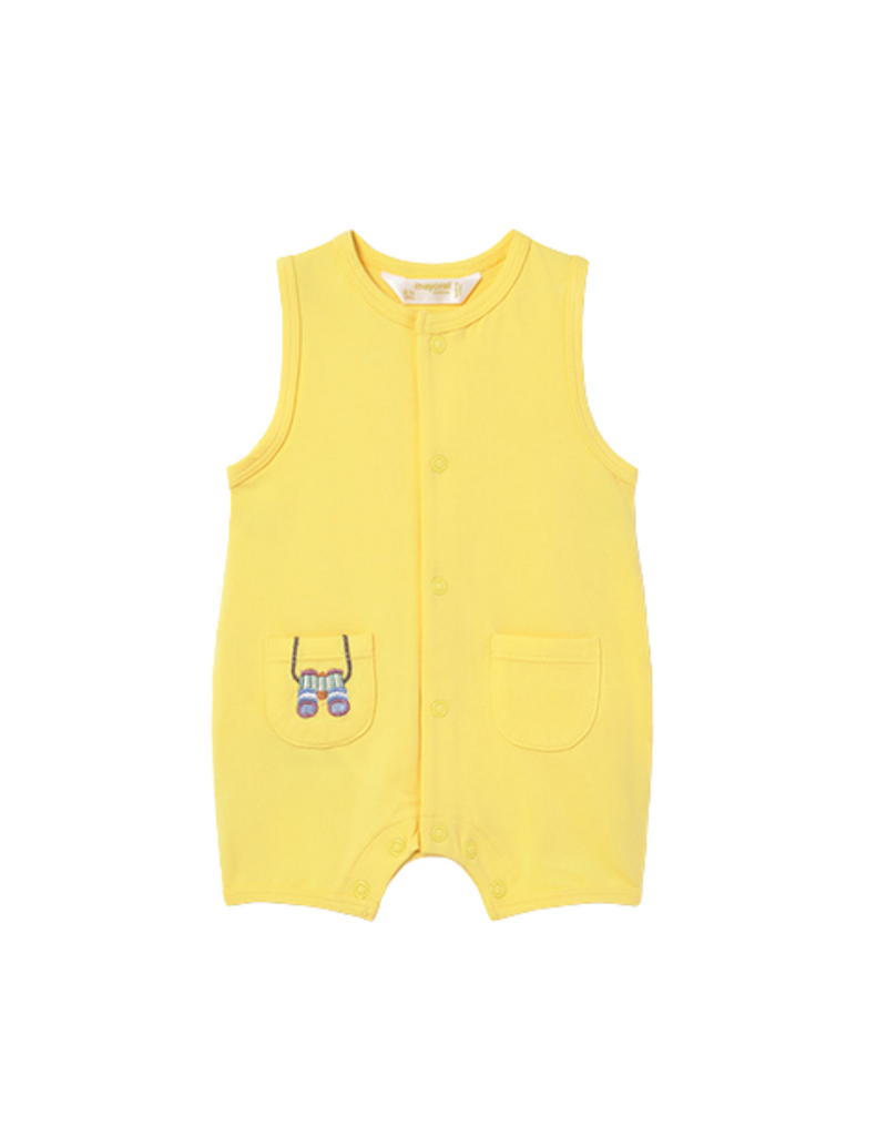 Yellow Onesies Set with Hat