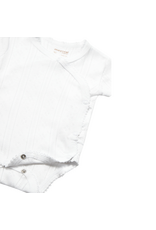 White Short Sleeve Onesie