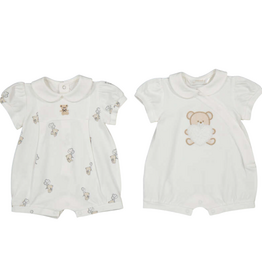 Natural Short Sleeve Onesie