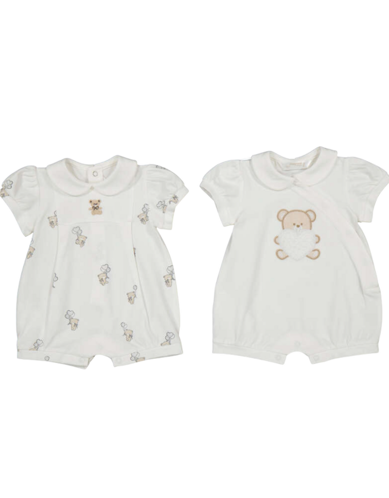 Natural Short Sleeve Onesie