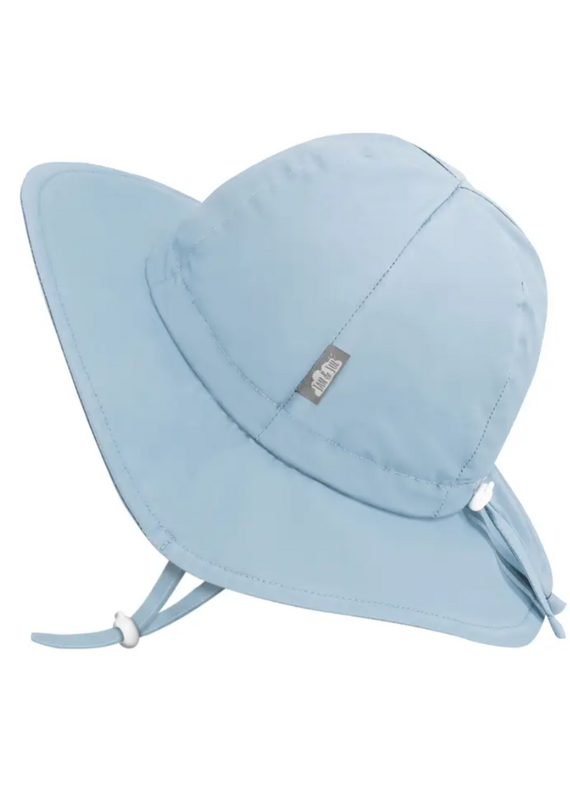 Jan & Jul Light Blue Cotton Floppy Sun Hat