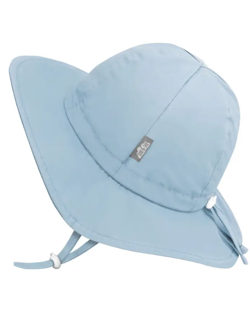 Jan & Jul Light Blue Cotton Floppy Sun Hat