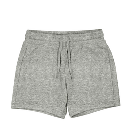 Heather Gray Basic Fleece Shorts