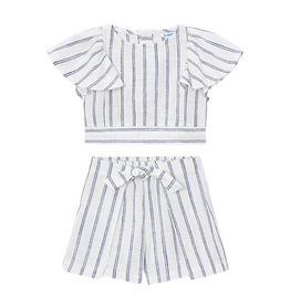 Striped Skirt Set