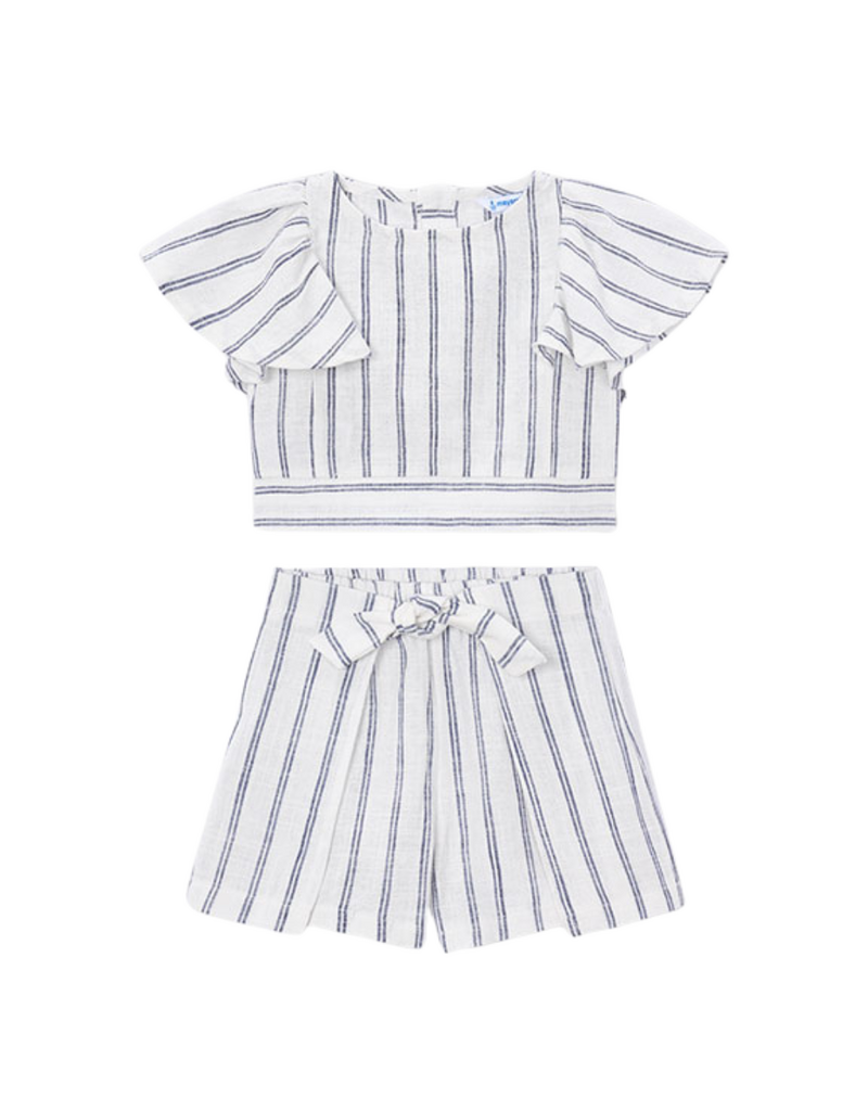 Striped Skirt Set