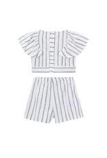 Striped Skirt Set