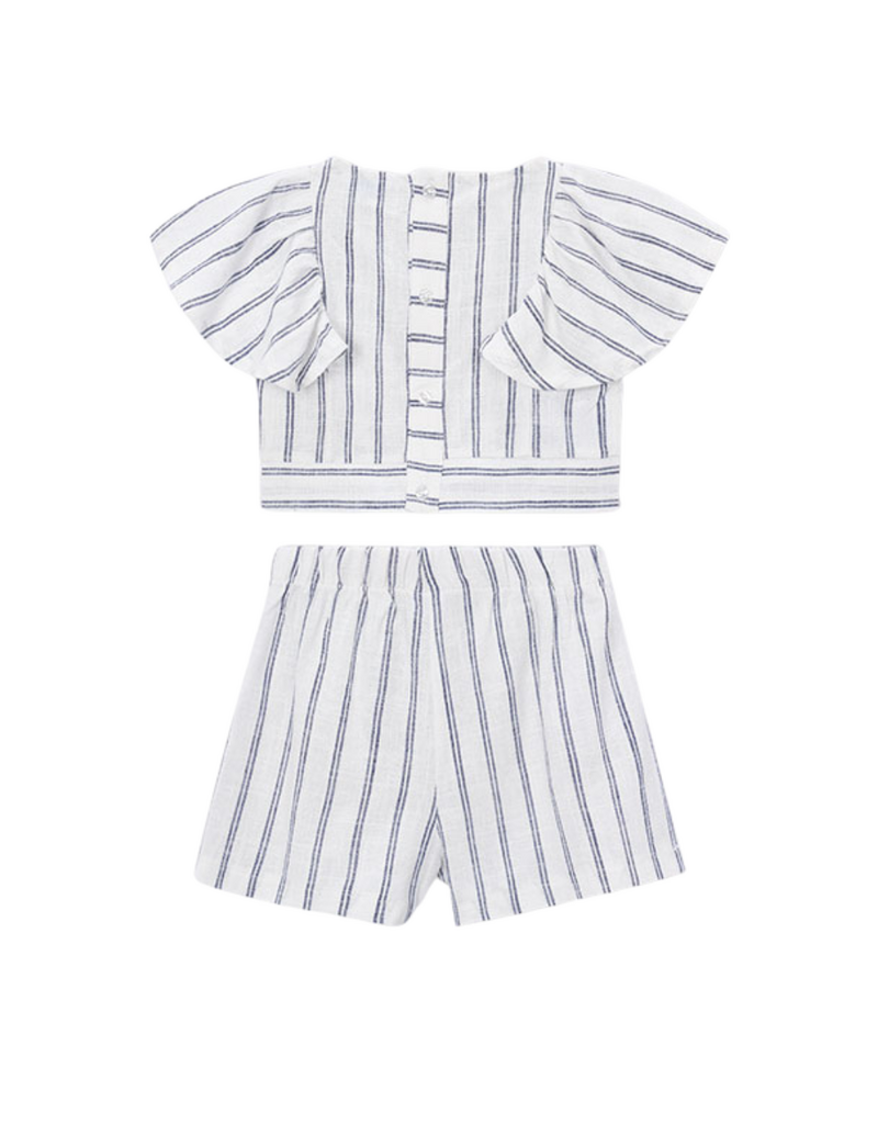 Striped Skirt Set