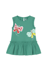 Emerald Butterfly Dress