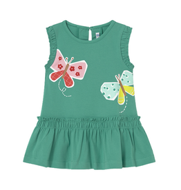 Emerald Butterfly Dress